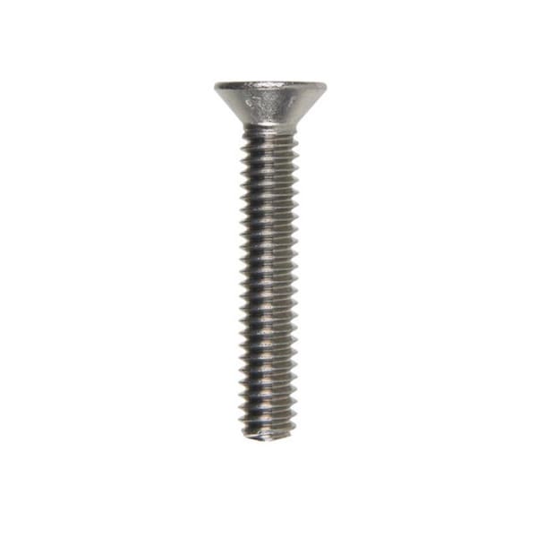 Hillman 1/4"-20 x 1-1/2 in Phillips Flat Machine Screw, Plain Stainless Steel 56976 - main